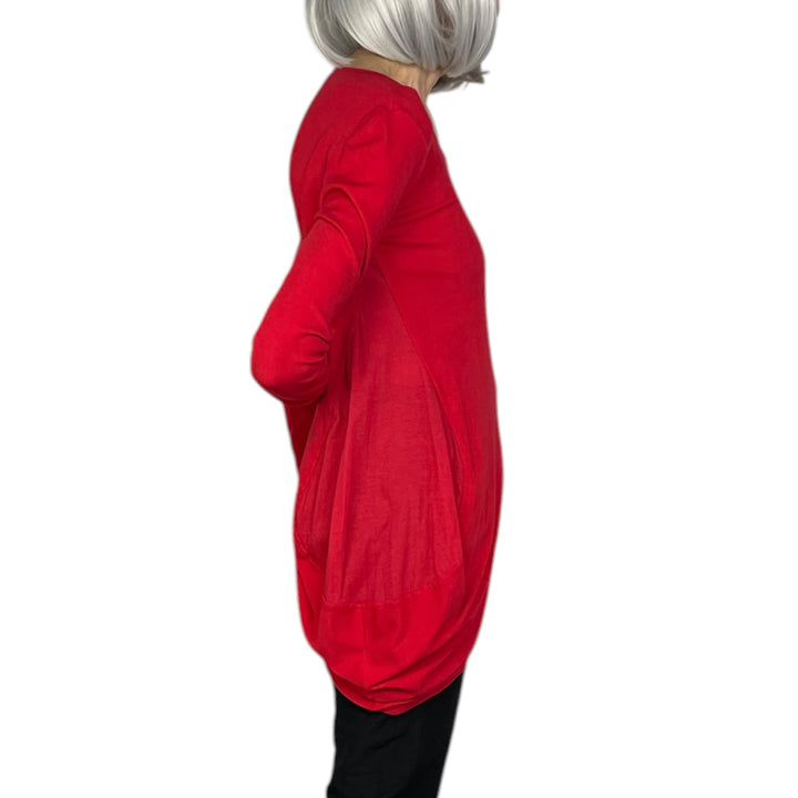 L/S ASYMMETRIC T-SHIRT