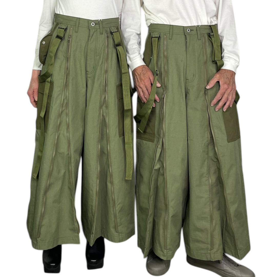 ZIP HAKAMA PANT