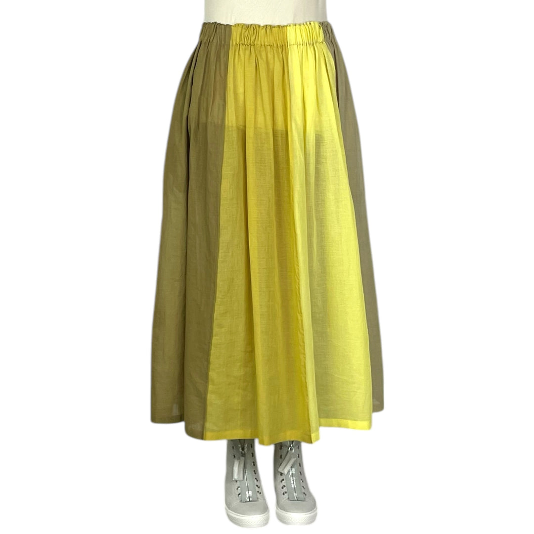 OMBRE DYED WIDE SKIRT