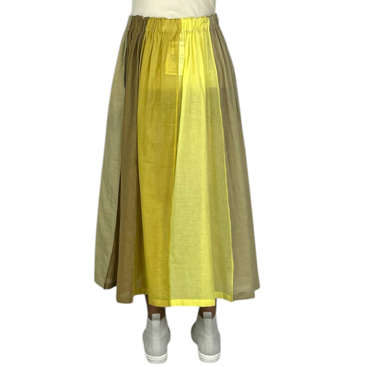 OMBRE DYED WIDE SKIRT