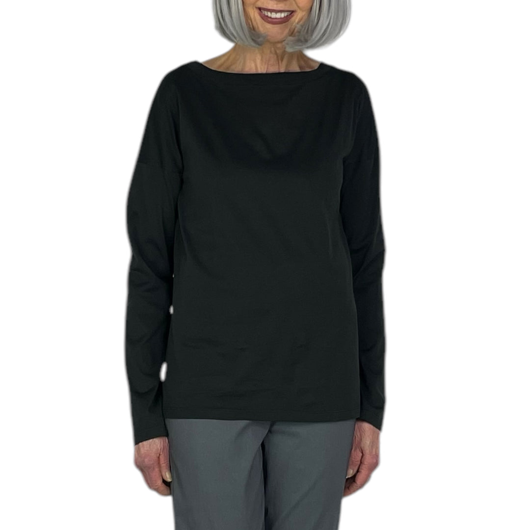 L/S BOATNCK T-SHIRT
