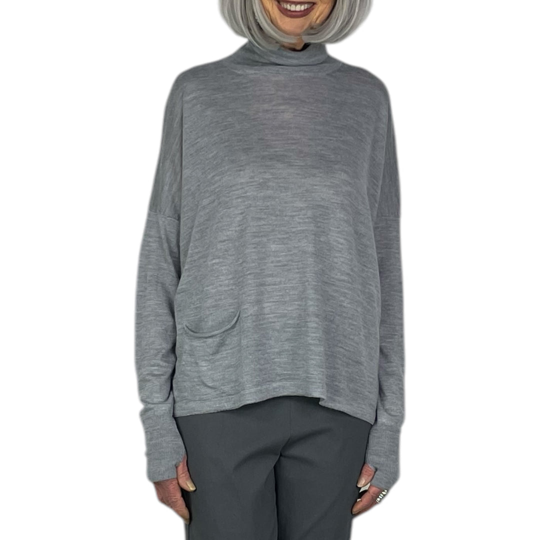 FINE GAUGE TURTLENECK