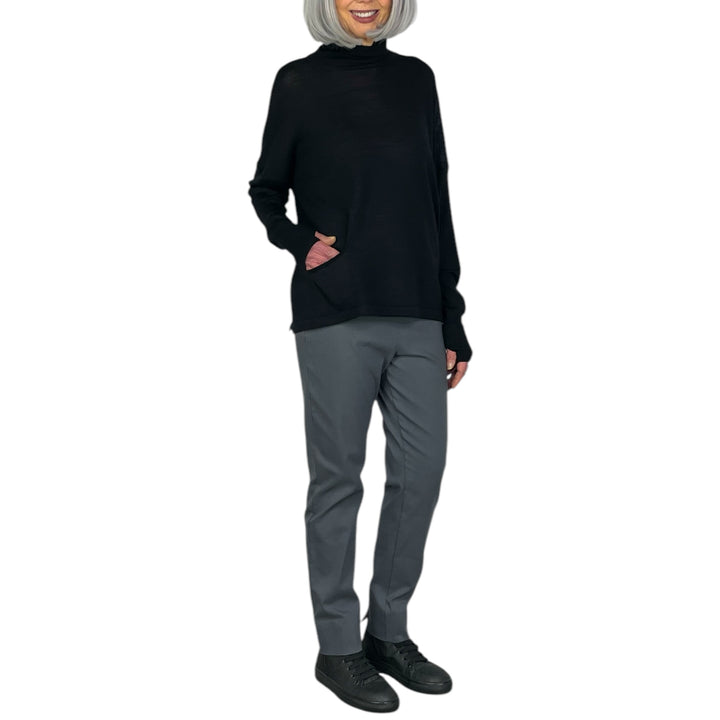 FINE GAUGE TURTLENECK