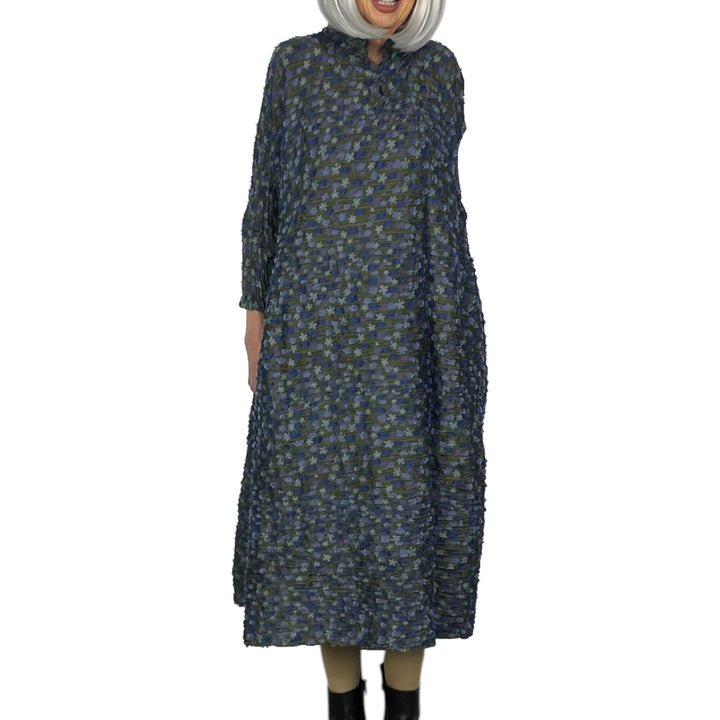 SEA & FLOWER PATCH DRESS