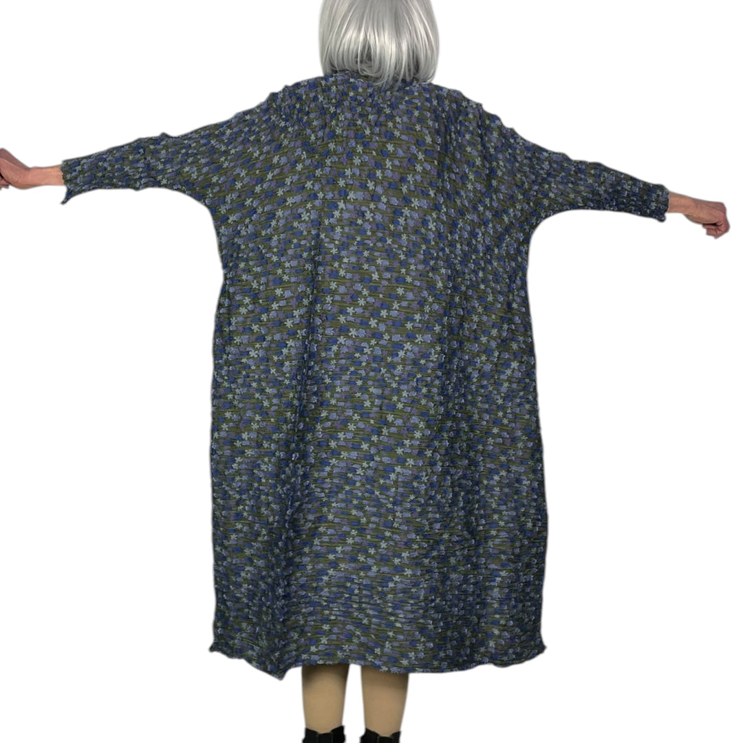 SEA & FLOWER PATCH DRESS
