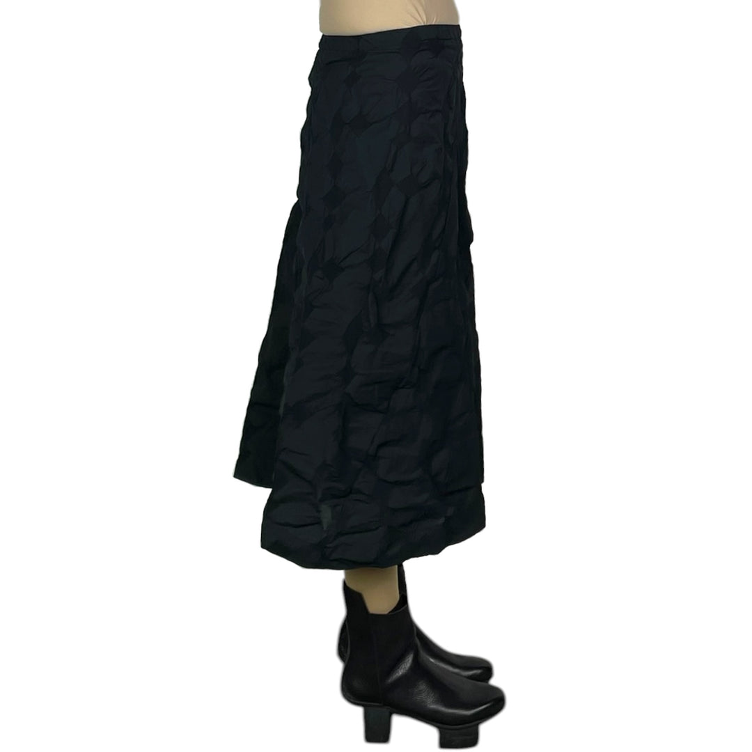 SQUARE TEXTURED SKIRT