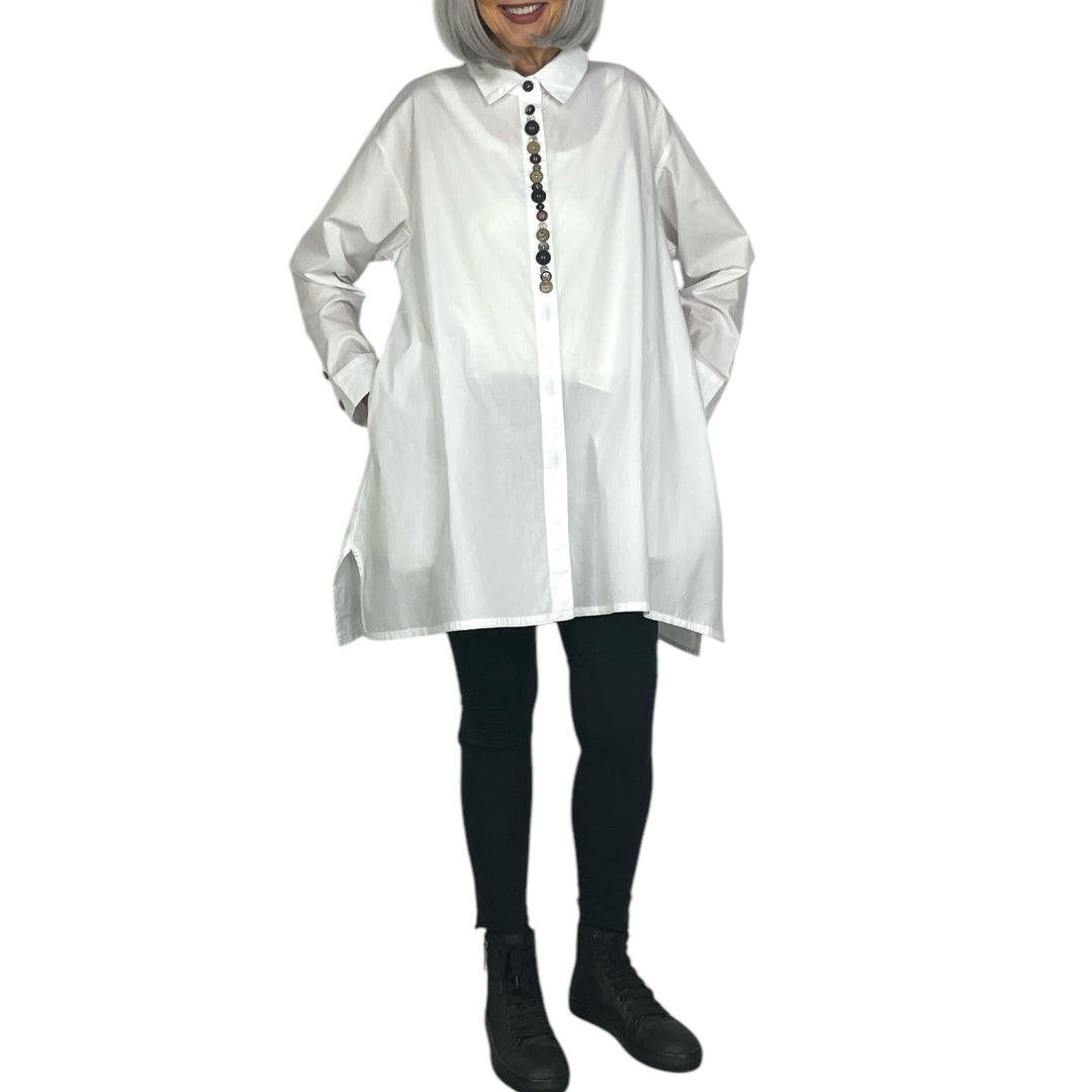 L/S BUTTONS TUNIC SHIRT
