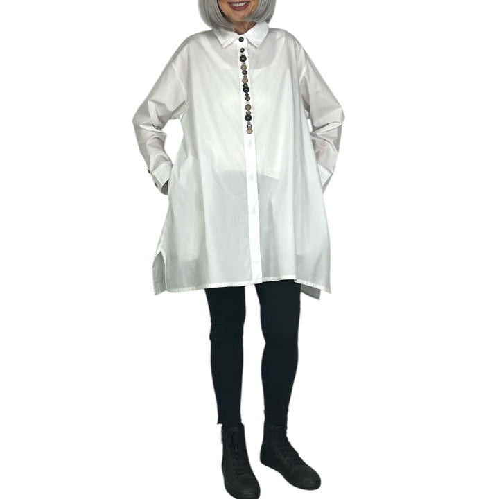 L/S BUTTONS TUNIC SHIRT