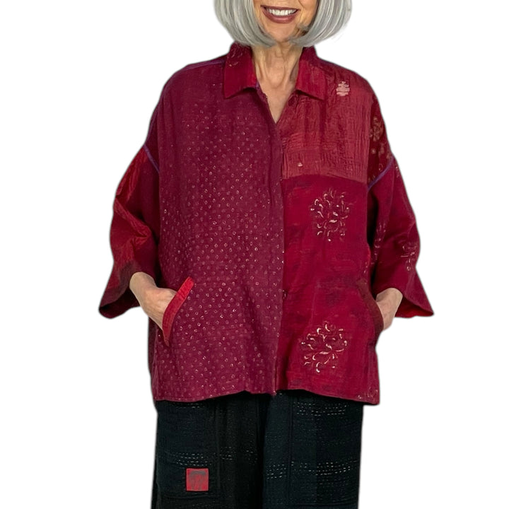 CROPPED JAIPUR TENT SHIRT