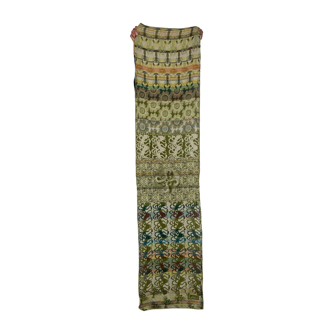 PAUL 3 CHARTREUSE SCARF