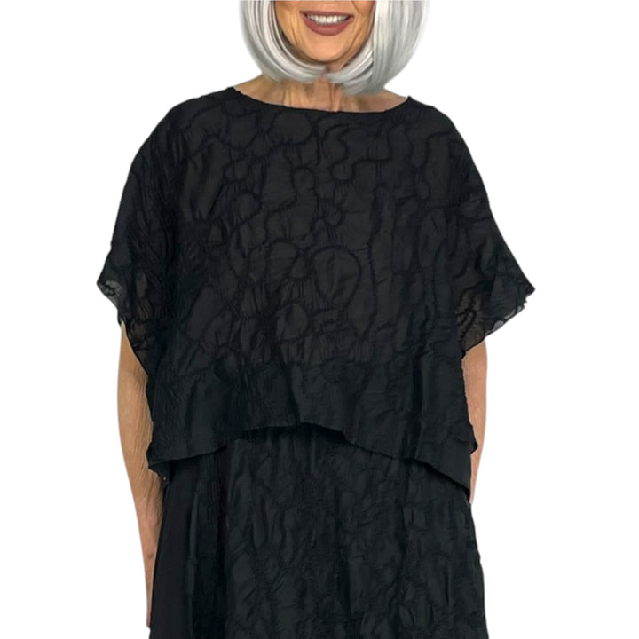 STITCHED EMBROIDERY TOP
