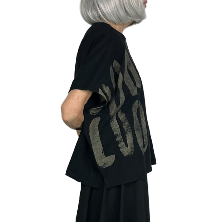 GRAPHIC PRINT BOXY T-SHIRT
