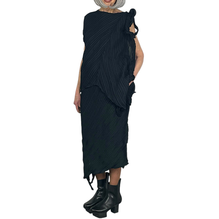 WRINKLED & TWISTED SKIRT