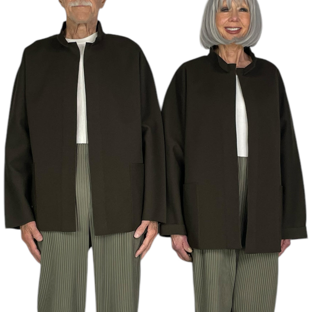 INLAID KNIT CARDIGAN 