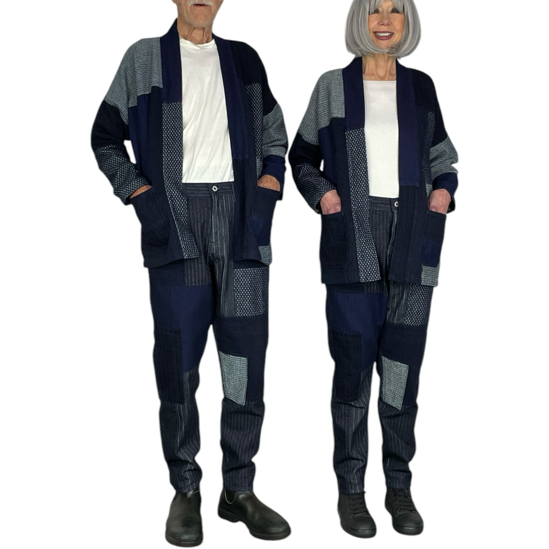 PATCHWORK HAORI JACKET