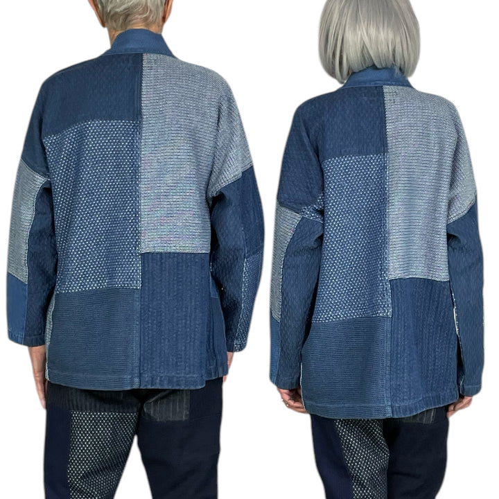 PATCHWORK HAORI JACKET - 3YR WASH