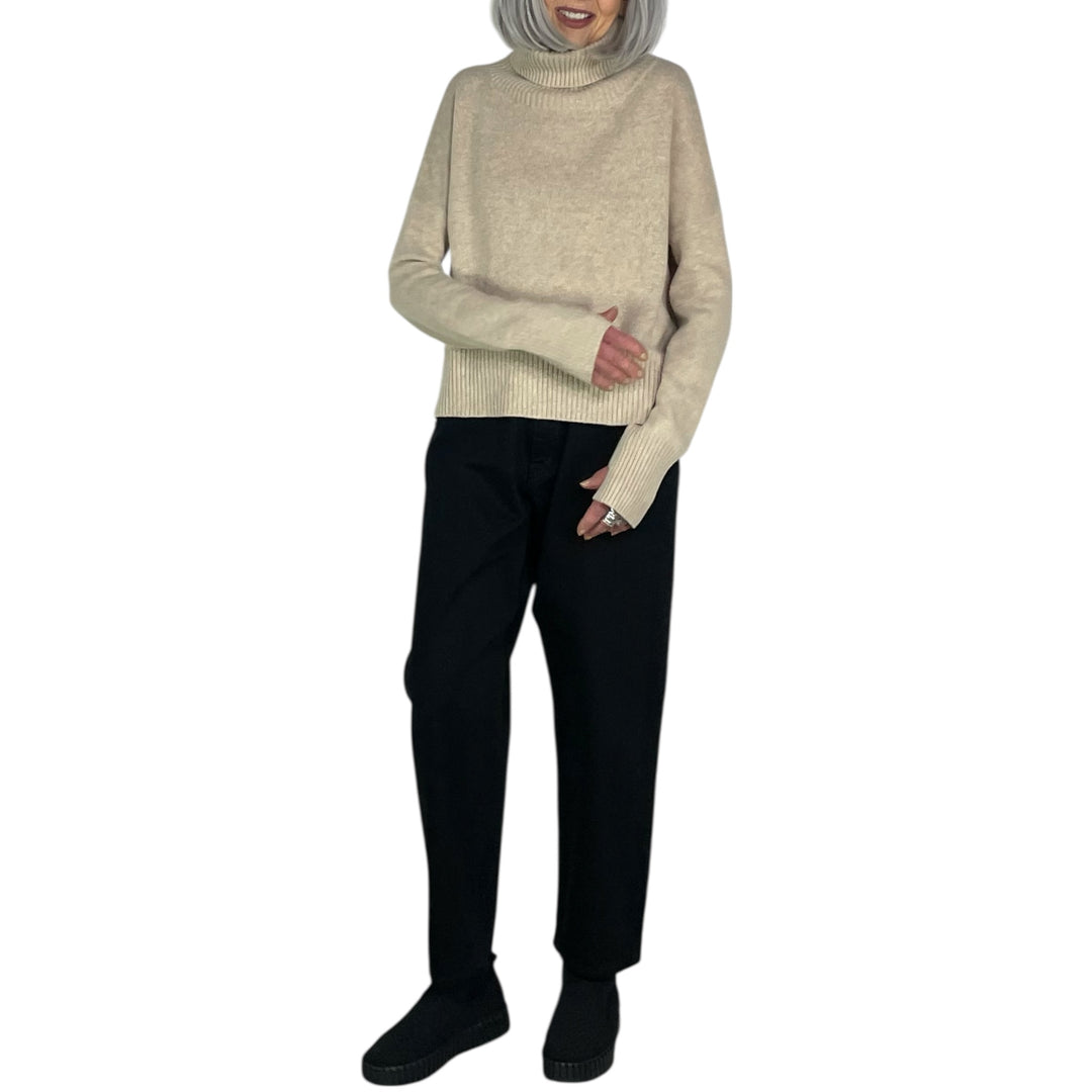 TURTLENECK SWEATER W/THUMB SLITS