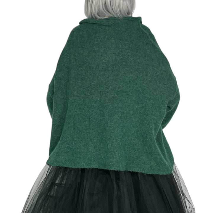 COWL NECK SWEATER