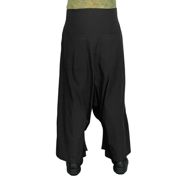 SHIRRED LEG CROP PANT
