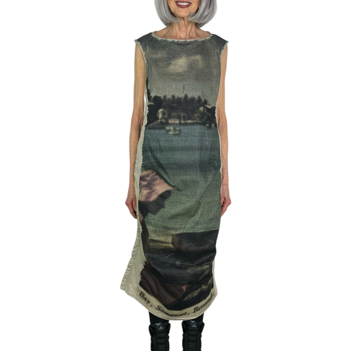 SCENE PRINT DRESS