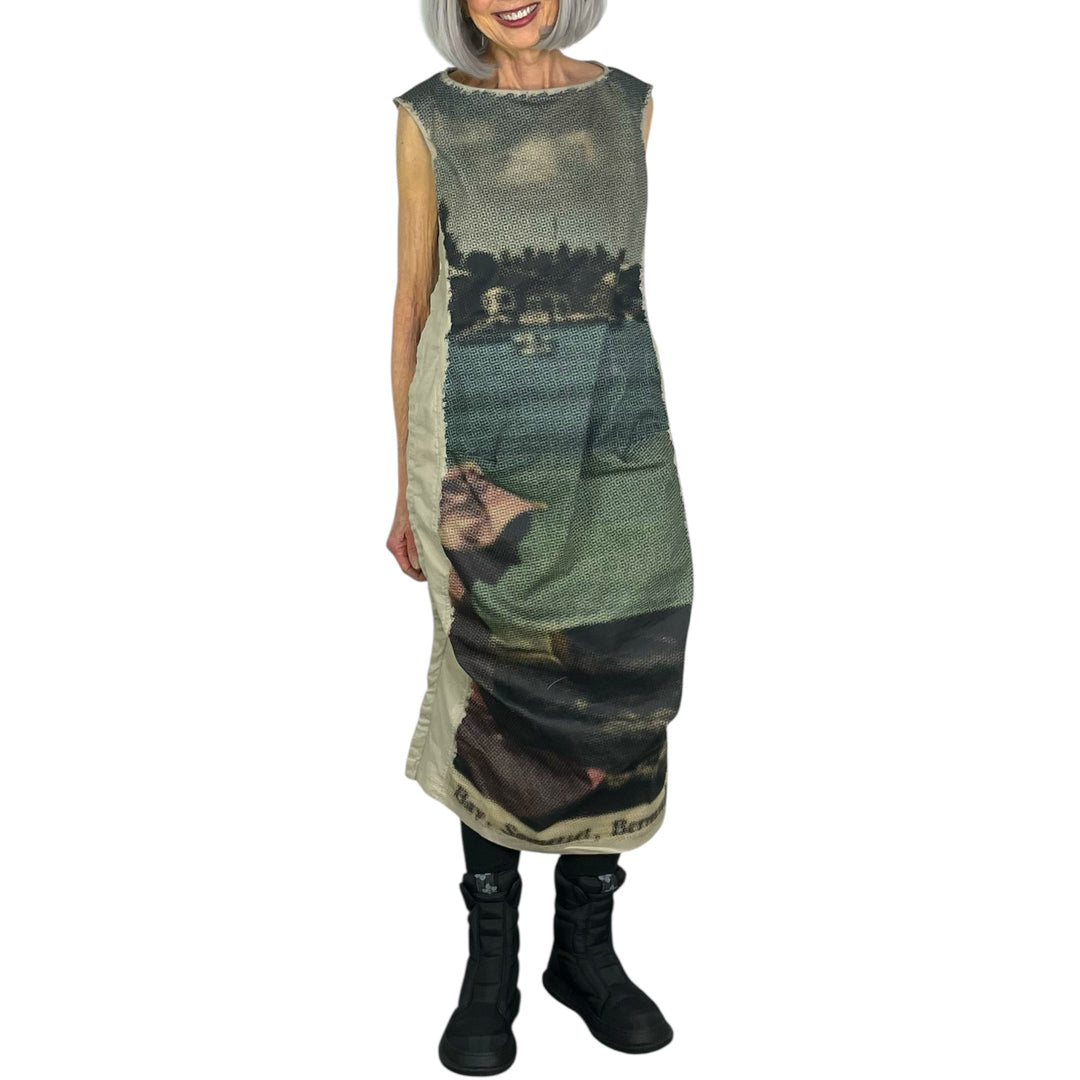 SCENE PRINT DRESS