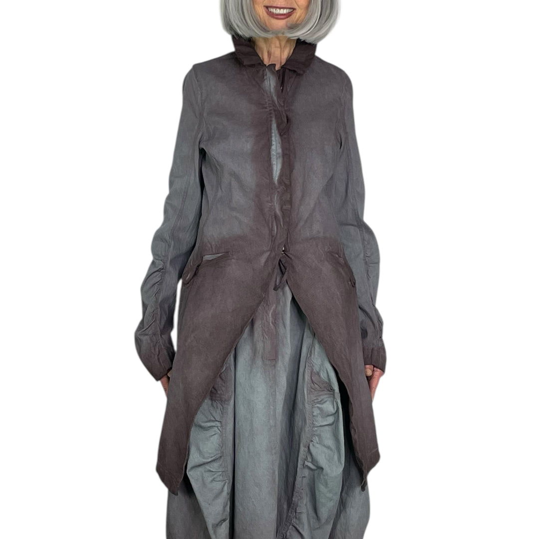 STRETCH TWILL COAT