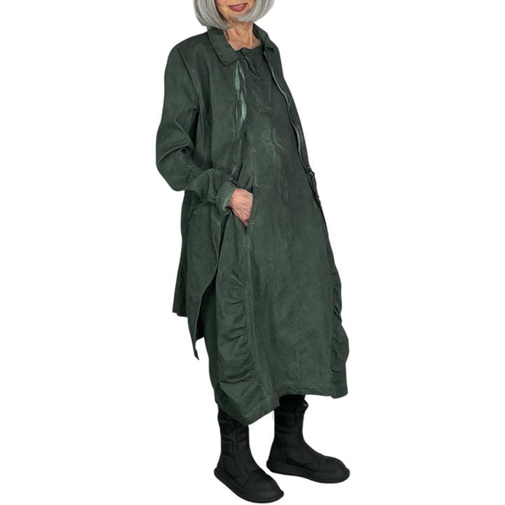 STRETCH TWILL COAT