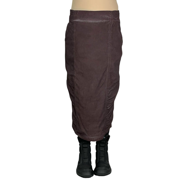 STRETCH TWILL SLIM SKIRT