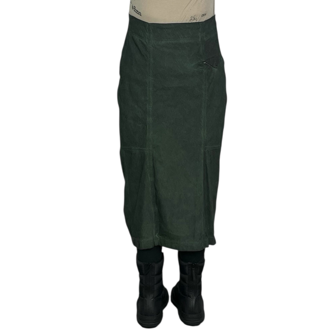 STRETCH TWILL SLIM SKIRT