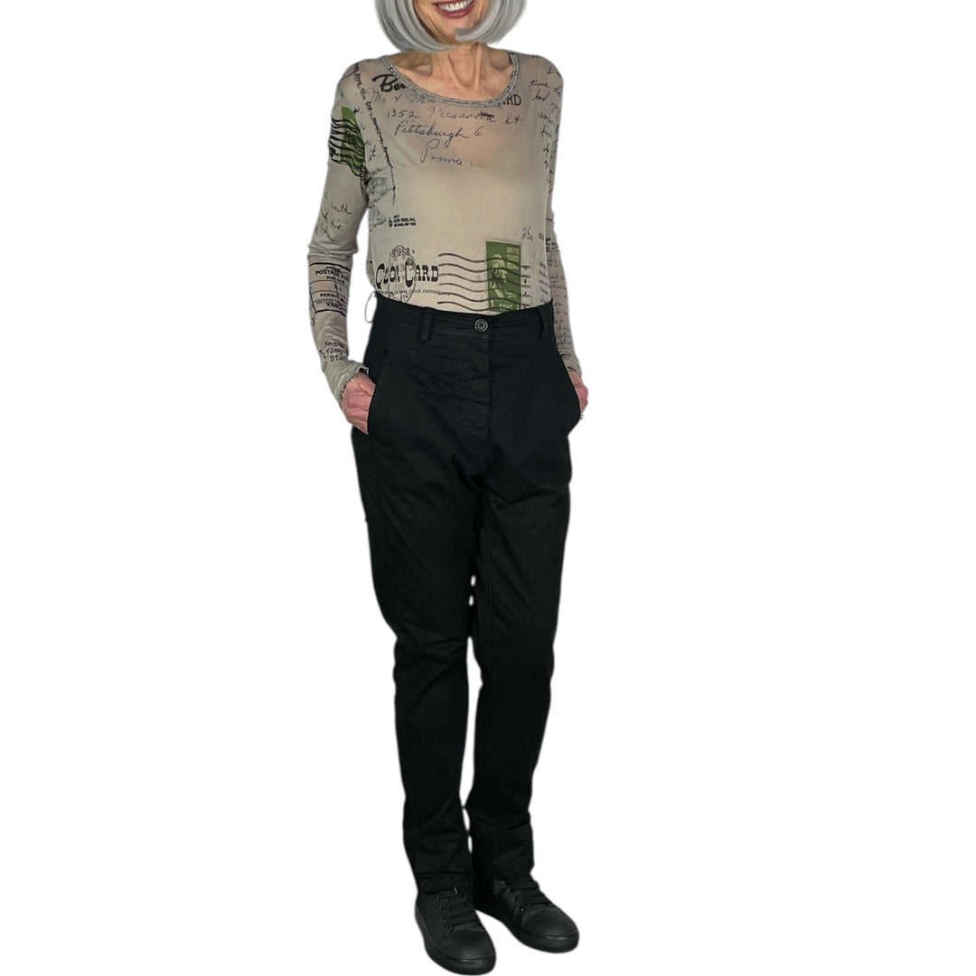 SLIM CUFF TROUSER