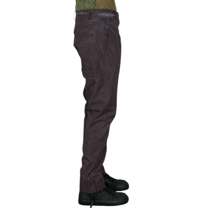 SLIM CUFF TROUSER