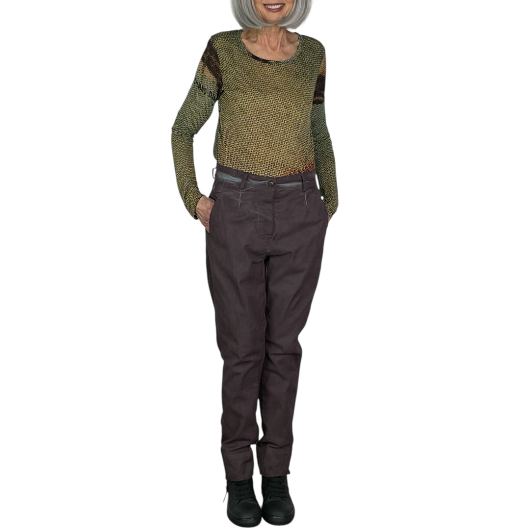 SLIM CUFF TROUSER