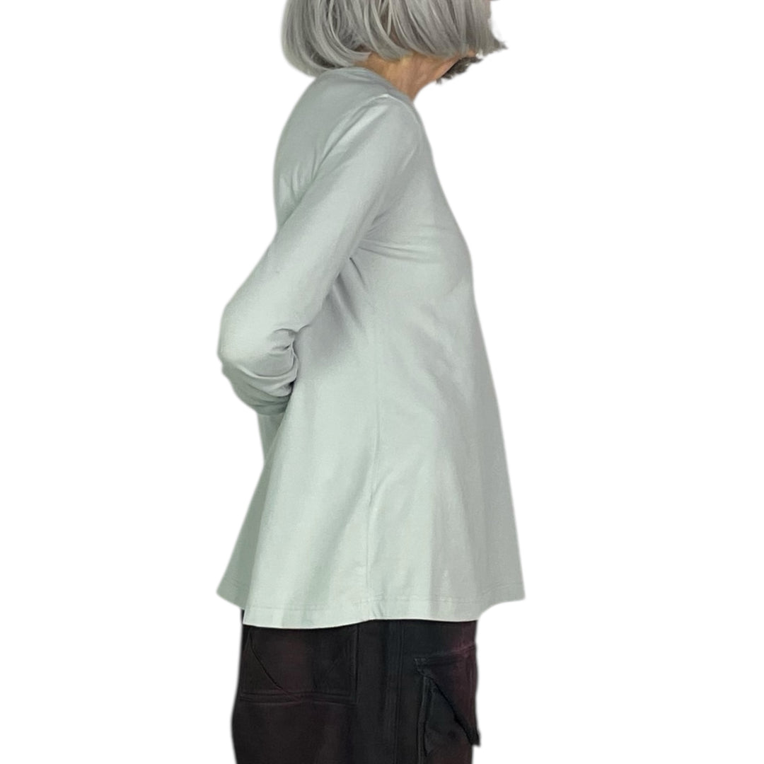 SHAPED CREWNECK T-SHIRT