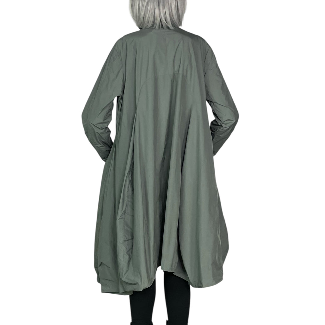 MEMORY CRUSH BUTTON DRESS