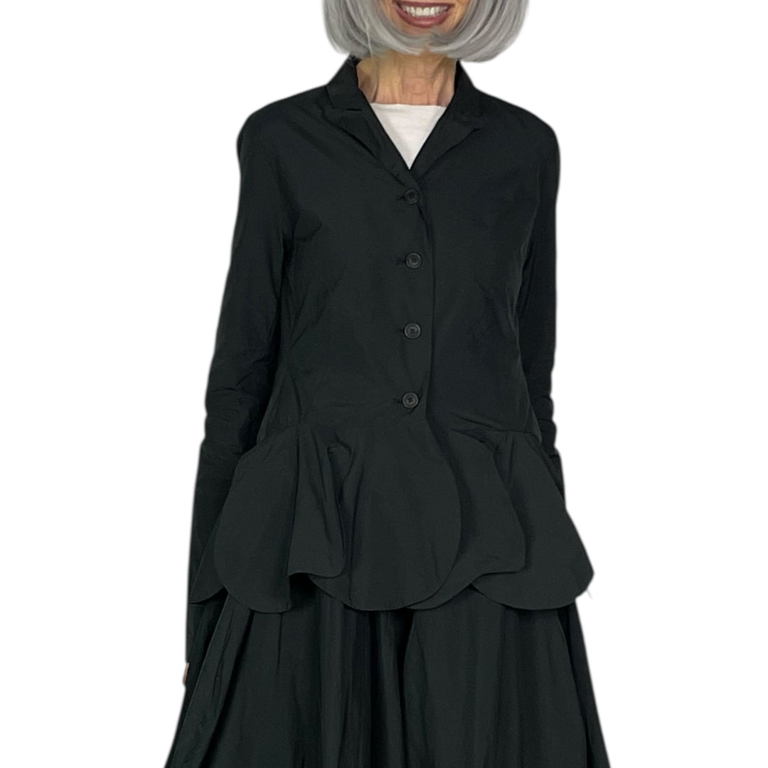 MEMORY CRUSH FITTED JACKET