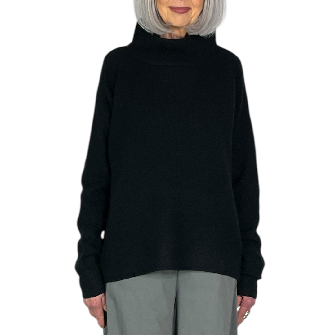 MOCK NECK PULLOVER SWEATER