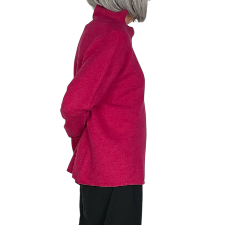 MOCK NECK PULLOVER SWEATER