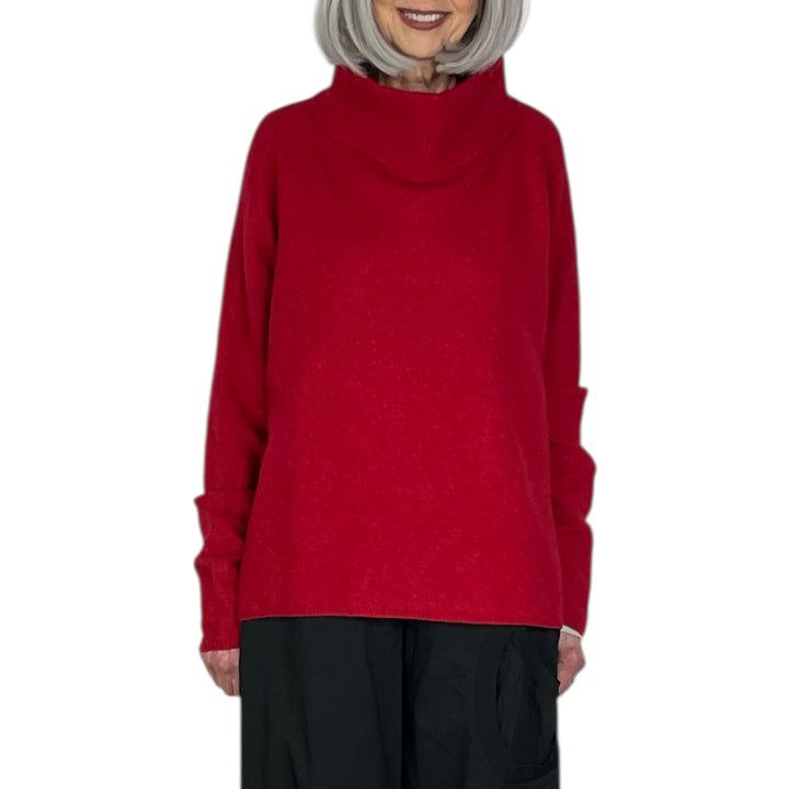 MOCK NECK PULLOVER SWEATER
