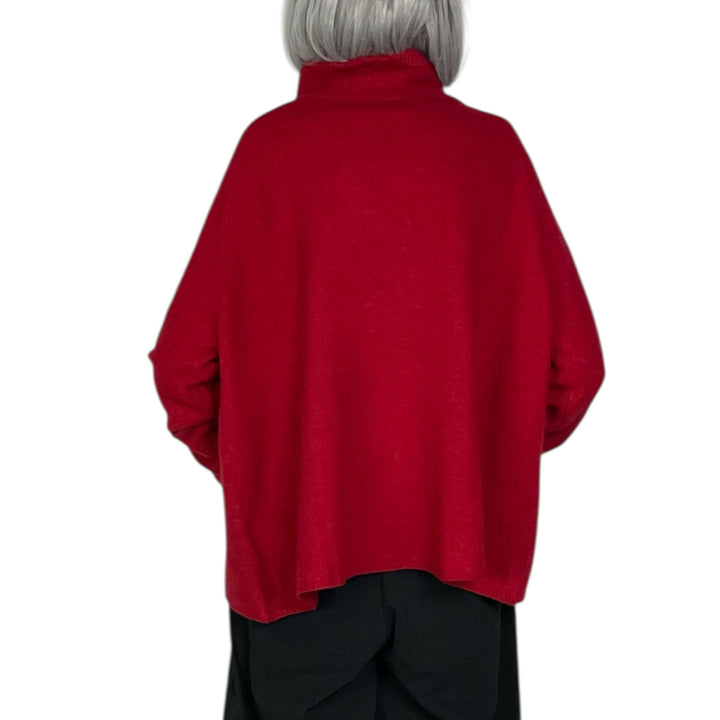 MOCK NECK PULLOVER SWEATER