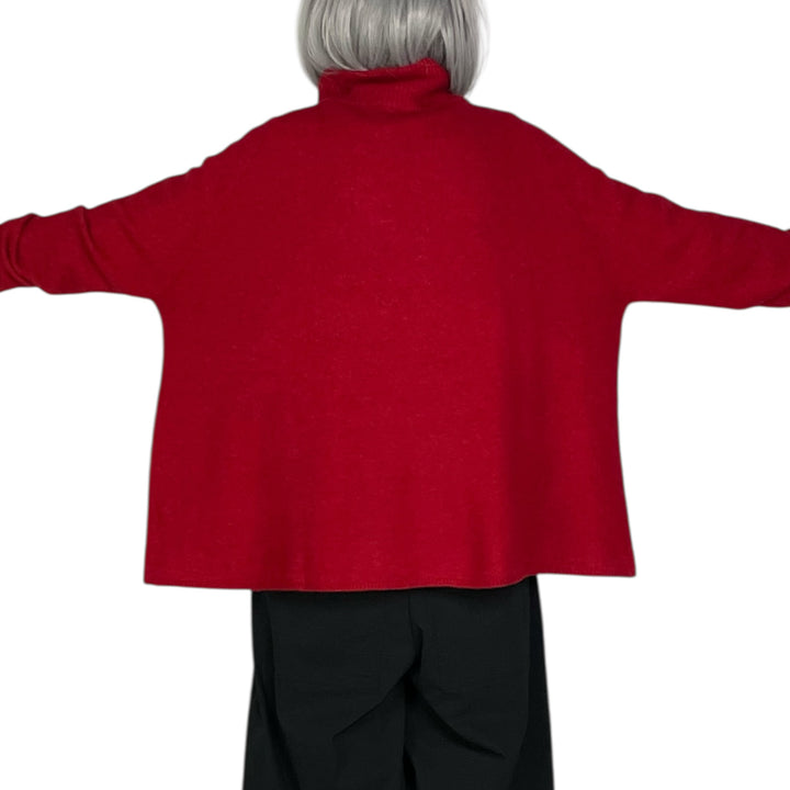 MOCK NECK PULLOVER SWEATER