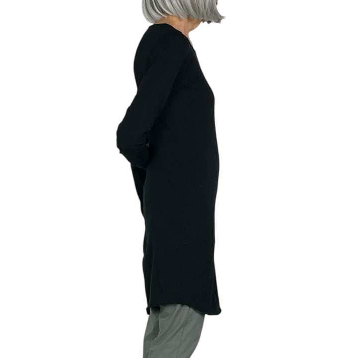LONG SLIM CREWNECK T-SHIRT