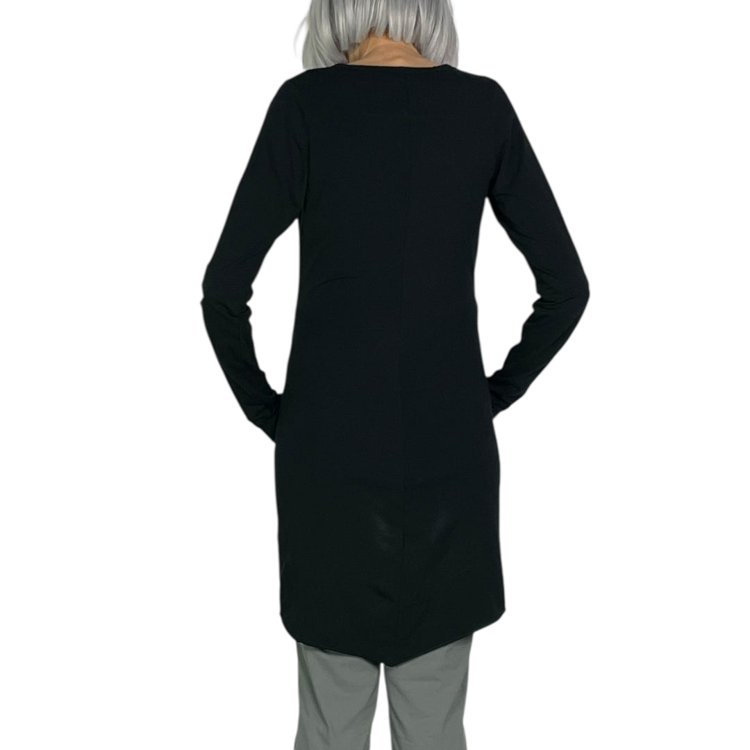 LONG SLIM CREWNECK T-SHIRT