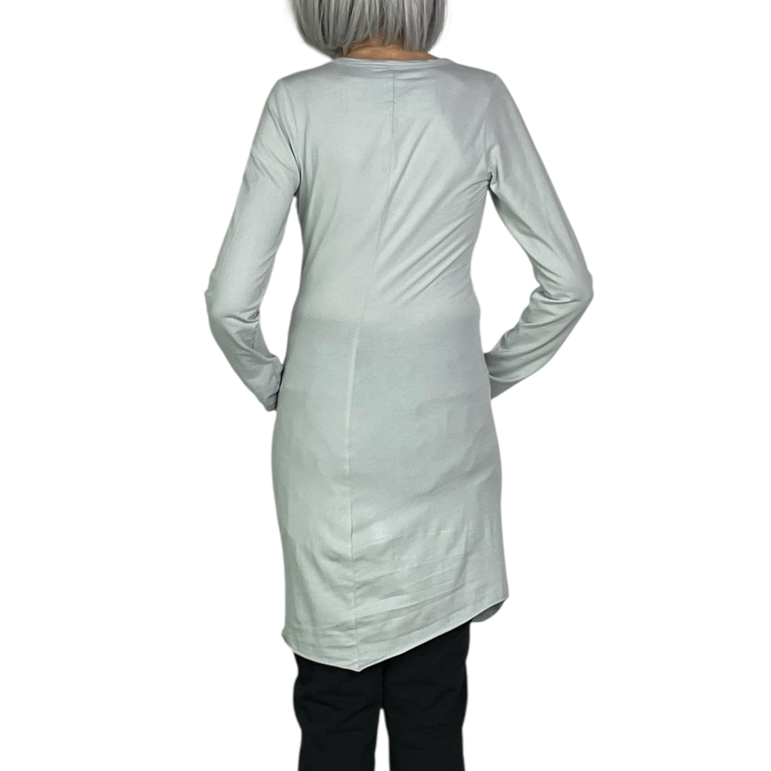 LONG SLIM CREWNECK T-SHIRT