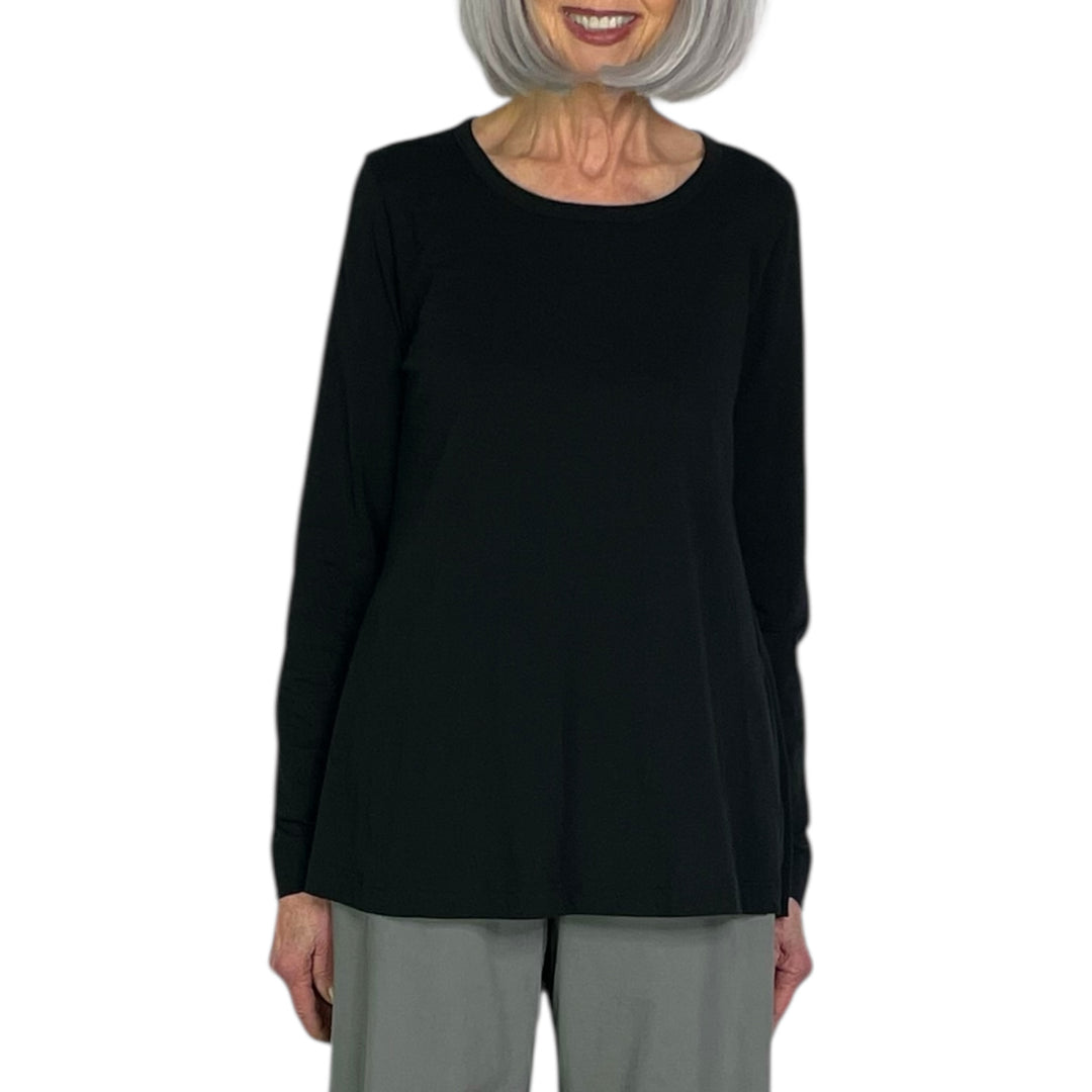 SHAPED CREWNECK T-SHIRT