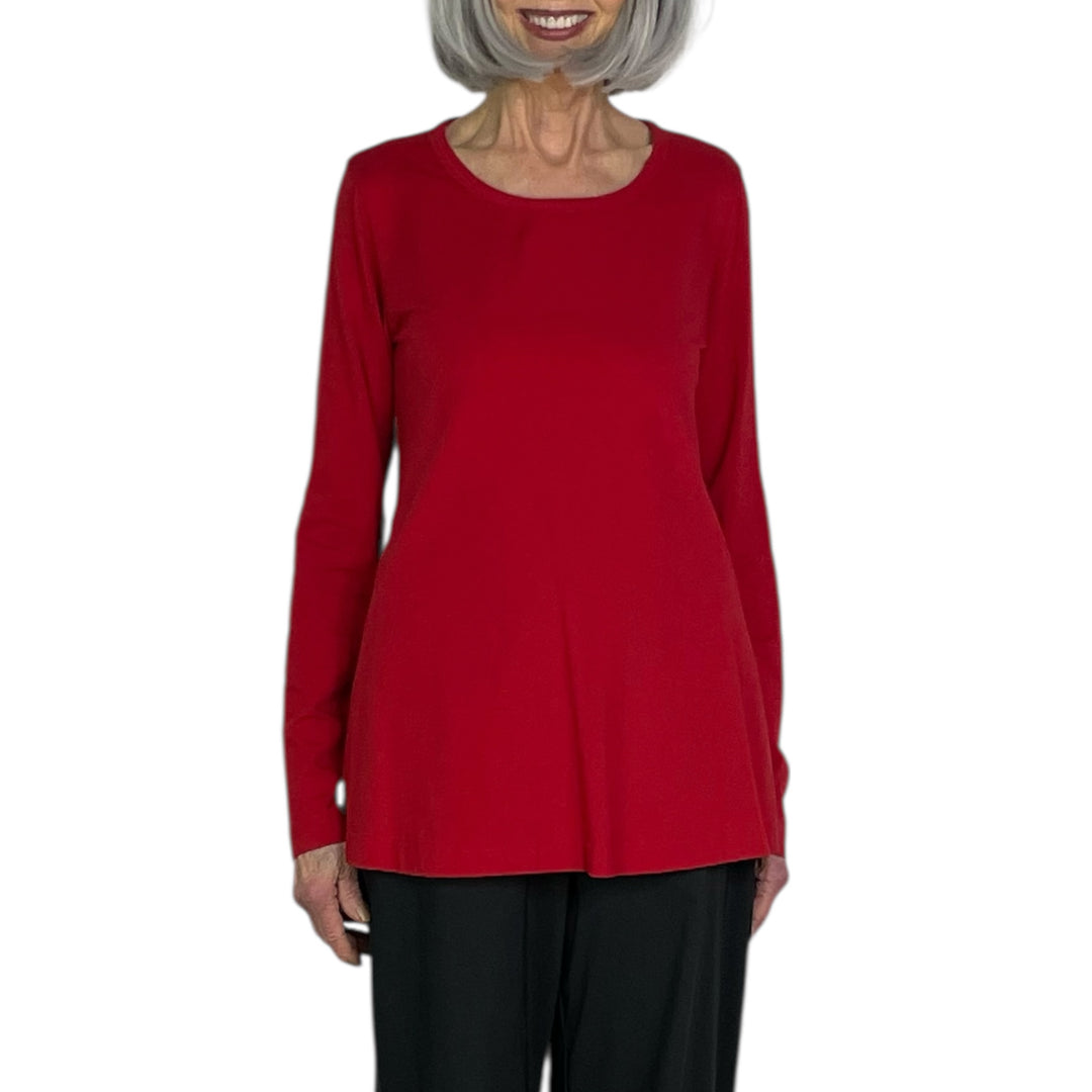 SHAPED CREWNECK T-SHIRT