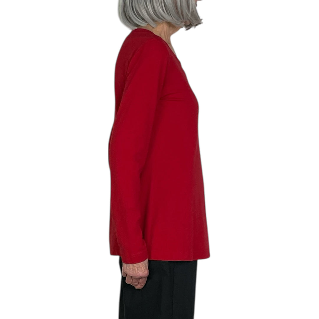 SHAPED CREWNECK T-SHIRT