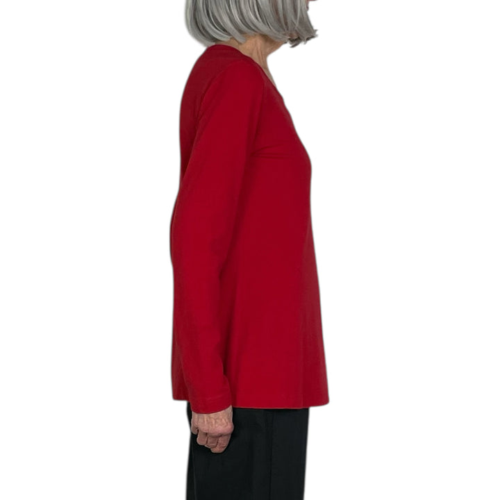 SHAPED CREWNECK T-SHIRT