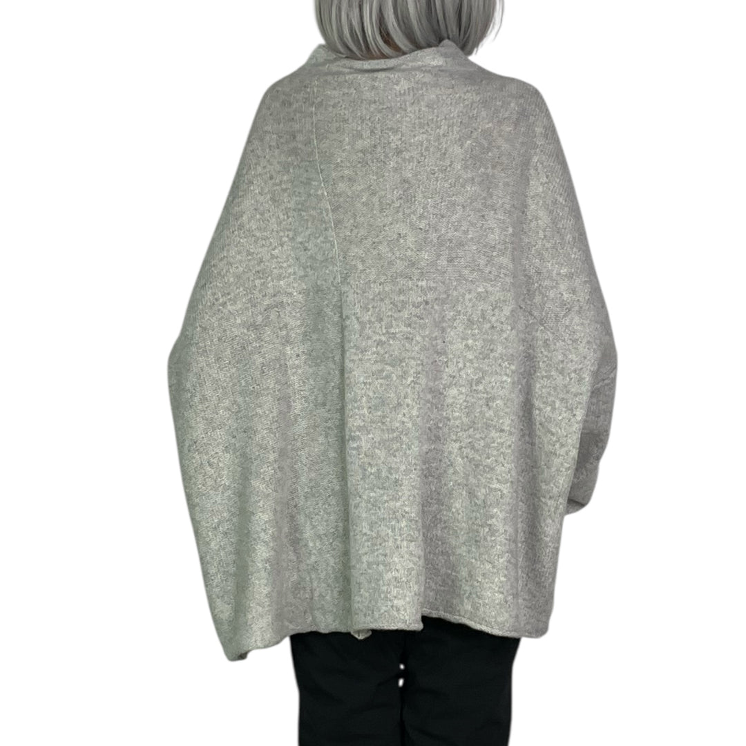 FUNNEL NECK PULLOVER SWEATER