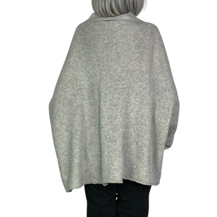 FUNNEL NECK PULLOVER SWEATER