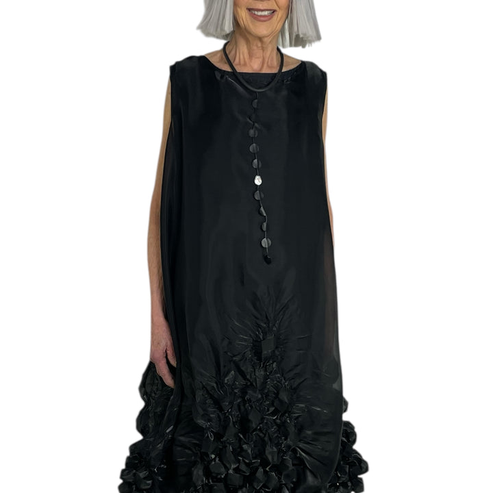 TEN DOTS & PEARL LONG CHOKER